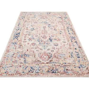 Heritage HRTG101 Traditional Medallion Rug in Ivory Multi
