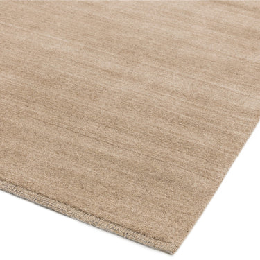 Linley Hand Woven Viscose Beige Plain Rug in 200 x 300 cm