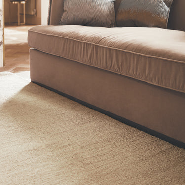 Origins Reef Modern Plain Quality Rug in Beige