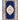 Origins Aubusson Shensi Traditional Wool Round, Hallway, Halfmoon Rug in Navy
