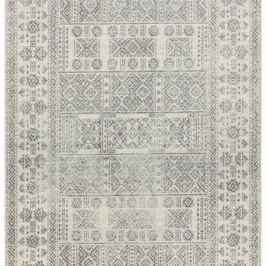 Nova NV33 Tribal Traditional Scandi Boho Berber Style Grey Rug