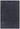 York 100% Wool Rug Hand Made Modern Plain Bordered Rug in Navy Blue