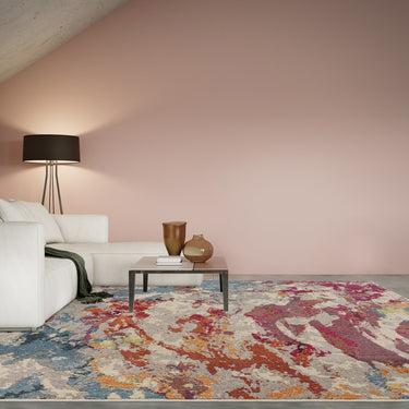 Colores Splash CO06 Modern Abstract Rug in Multi Colours