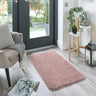 Origins My Nude Pink Washable Non-Slip Polypropylene Shaggy Rug - X-Small 60x100 cm (2'x4')
