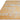 Asiatic London Beau Gold Yellow Short Pile Cotton Chenille Abstract Rug