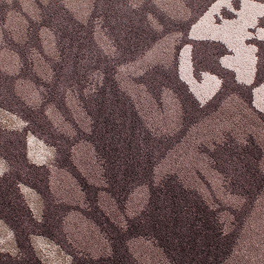 Unique Canyon Abstract Handmade Quality Heavy Silky Viscose Wool Rug in Grey