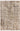 Asiatic London Kuza Beige Polypropylene Abstract Textured Distressed Rug
