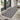 My Stain Resistant Ikat Charcoal Washable Non-Slip Polypropylene Bordered Doormat - Runner 67x150 cm (2'3"x5')