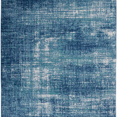 Calvin Klein River Flow Modern Abstract RFV02 in Teal Ivory Blue