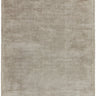 Reko Modern Contemporary Plain Hand Woven Viscose Silky Smoke Rug - Small 100x150 cm (3'4"x4'11")