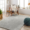 Cloudy Dark Grey Soft Plush Shaggy Rug - Medium 120 x 170 cm (4'x5'6")