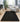 My Mat Black Washable Non-Slip Polypropylene Shaggy Rug - Small 80x120 cm (2'6"x4')