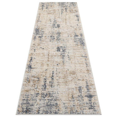 Pollo 103 Modern Abstract Silver Rug Runner by Consept Looms