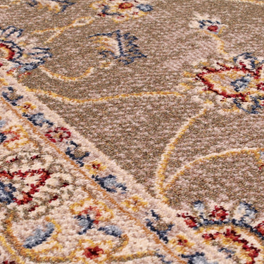 URCO Orient 5929 Green Bordered Classic Polypropylene Oriental Traditional Floral Rug 120x170 cm