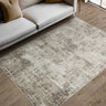 Asiatic London Stellar ST11 Silky Beige Natural Polypropylene Abstract Textured Rug - Small 80x150 cm (2'6"x5')
