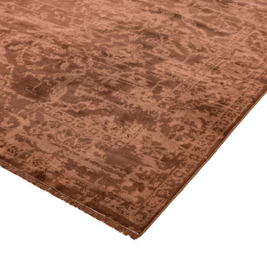 Asiatic London Zehraya ZE05 Rust Brown Washable Persian Traditional Vintage Rug