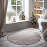 Floor Matters Let It Snow Christmas Tree Washable Non-Slip Doormat
