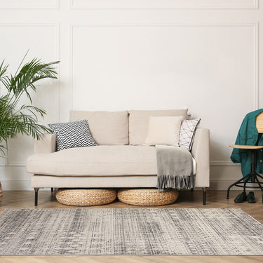 Nova Owen Grey Traditional Bohomian Rug Hallway Runner