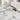 Dream Modern Abstract Marble Soft Shaggy Rug in Cream Grey