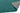 York Wool Rug Hand Made Modern Plain Bordered Hallway Runner Rug in Teal 68 x 240 cm