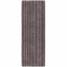 My Candy Rock Grey Brown Washable Cotton Striped Doormat - Runner 50 x 150 cm (2'x5')