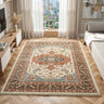URCO Cashmere 5570 Cream Multi Oriental Traditional Floral Kilim Hallway Runner Rug - Small 80x150 cm (2'6"x5')