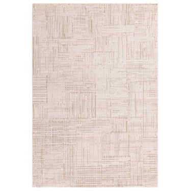 Asiatic London Axel AX01 Chevron Cream Beige Polypropylene Textured Scandi Rug