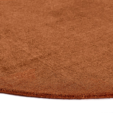 Origins Reef Modern Plain Quality Rug in Rust