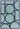 Asiatic London Metro Retro Tufted Blue Wool Geometric Modern Rug