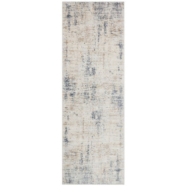 Pollo 103 Modern Abstract Silver Rug Runner by Consept Looms