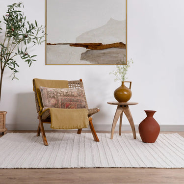 Asiatic London Grayson Cream Extra Indoor Outdoor Hand-Loomed Textured Rug 200x290 cm