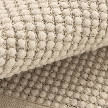 Origins Sisal Boucle Durable Classic Bordered Natural Beige Non-Slip Cotton Traditional Textured Rug