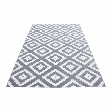 Plus 8005 Modern Contemporary Designer Grey Rug