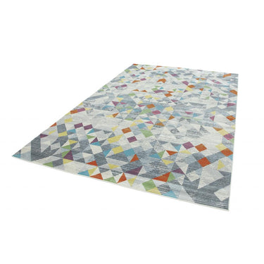 Amelie Modern Art Abstract Geometric Painterly Designs Colourful Multi Rugs