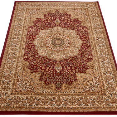 Consept Looms Grand Heritage GH101 Medallion Million Point Classic Red Polypropylene Persian Oriental Rug