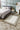 Origins Piper Framed Tufted Taupe Cream Hand-Loomed Wool Textured Bordered Rug
