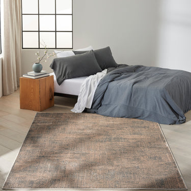 Calvin Irradiant IRR01 Black Ivory Grey Abstract Geometric Textured Rug