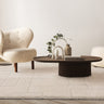 Fes FE02 Shaggy Rug Moroccan Berber Bohomian Soft Touch Tufted Tasseled Cream White Kilim Rug - Medium 120x170 cm (4'x5'6")