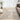 550AC Cream Beige Traditional Vintage Textured Bordered Hallway Runner Rug