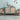 Nova Modern Painterly Abstract Distressed Rug in Duck Egg