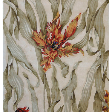 Nourison Tropics TS01 Ivory Pure Tufted Wool Cotton Floral Rug 160x230 cm
