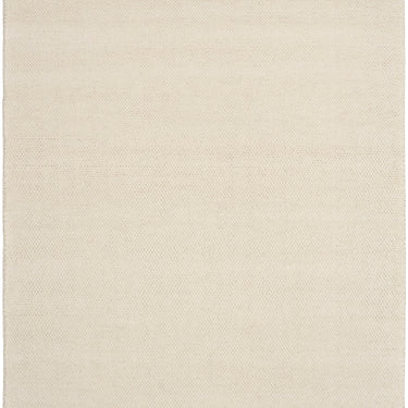 Pebble Ivory By Handmade Wool Flatweave Rug