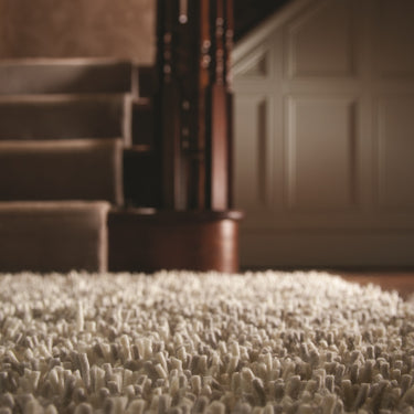 Imperial Luxury Shaggy Rug Guru Modern Hand Woven Wool Rug in Light Mix