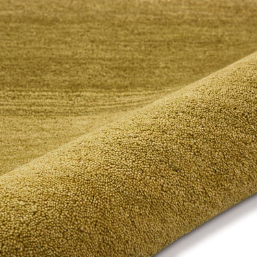 Calvin Klein Linear Glow Pure Hand Made Wool GLO01 Verbena Mustard Rug in 236x330 cm