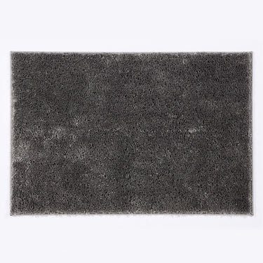 Esselle Larissa Charcoal Grey Washable Non-Slip Polypropylene Shaggy Hallway Runner Rug