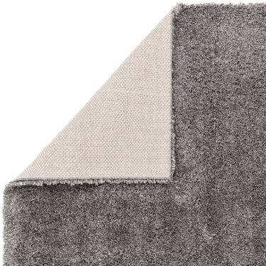 Asiatic London Ritchie Grey Polypropylene Shaggy Textured Rug