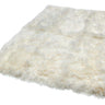 Mantra Sewn Textured Mongolian Luxurious Super Soft Wool Cotton Sheepskin Lambskin Rug - Medium 120x180 cm (4'x6')