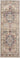 URCO Nova Leona Grey Distressed Polypropylene Persian Traditional Vintage Hallway Runner Rug