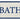 Dip and Drip Bathroom Simply Bath Washable Non-Slip Bordered Rug 50x75 cm