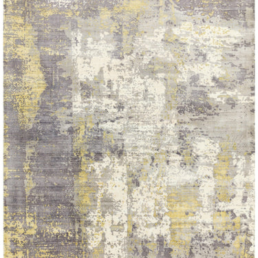 Gatsby Modern Abstract Shiny Viscose High Quality Hand Woven Gold Rug